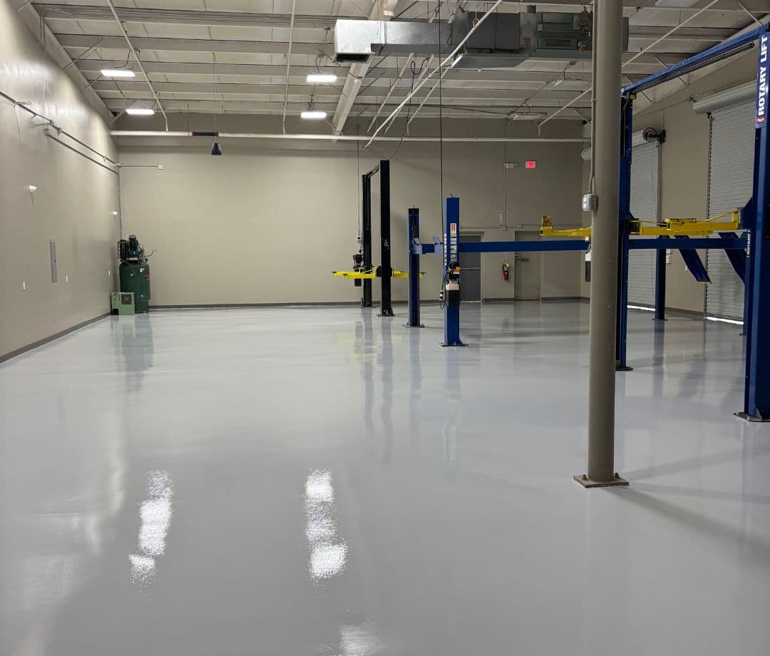 Industrial Safety Coatings — commercial flooring project